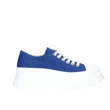 Carica l&#39;immagine nel visualizzatore di Gallery, Sneakers con suola rialzata blu
